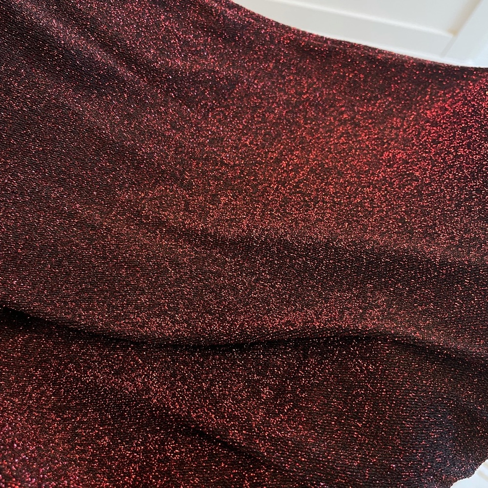 Nwot Superdown Floor Length Curve Hugging Dress G… - image 3